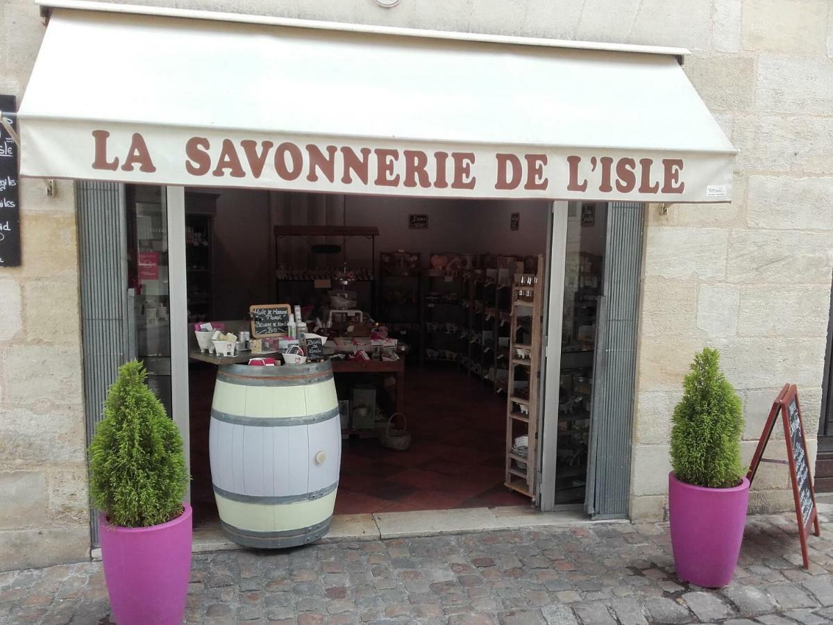 Apartamento Les Logis Des Vignobles Saint Emilion En Duplex N 2 Avec Terrasse Exterior foto